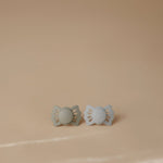 Mushie Frigg Lucky Symmetrical Silicone Pacifier 2 Pack 0 to 6 Months - Everetts Place Boutique - 