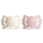 Mushie Frigg Lucky Symmetrical Silicone Pacifier 2 Pack 0 to 6 Months - Everetts Place Boutique - 
