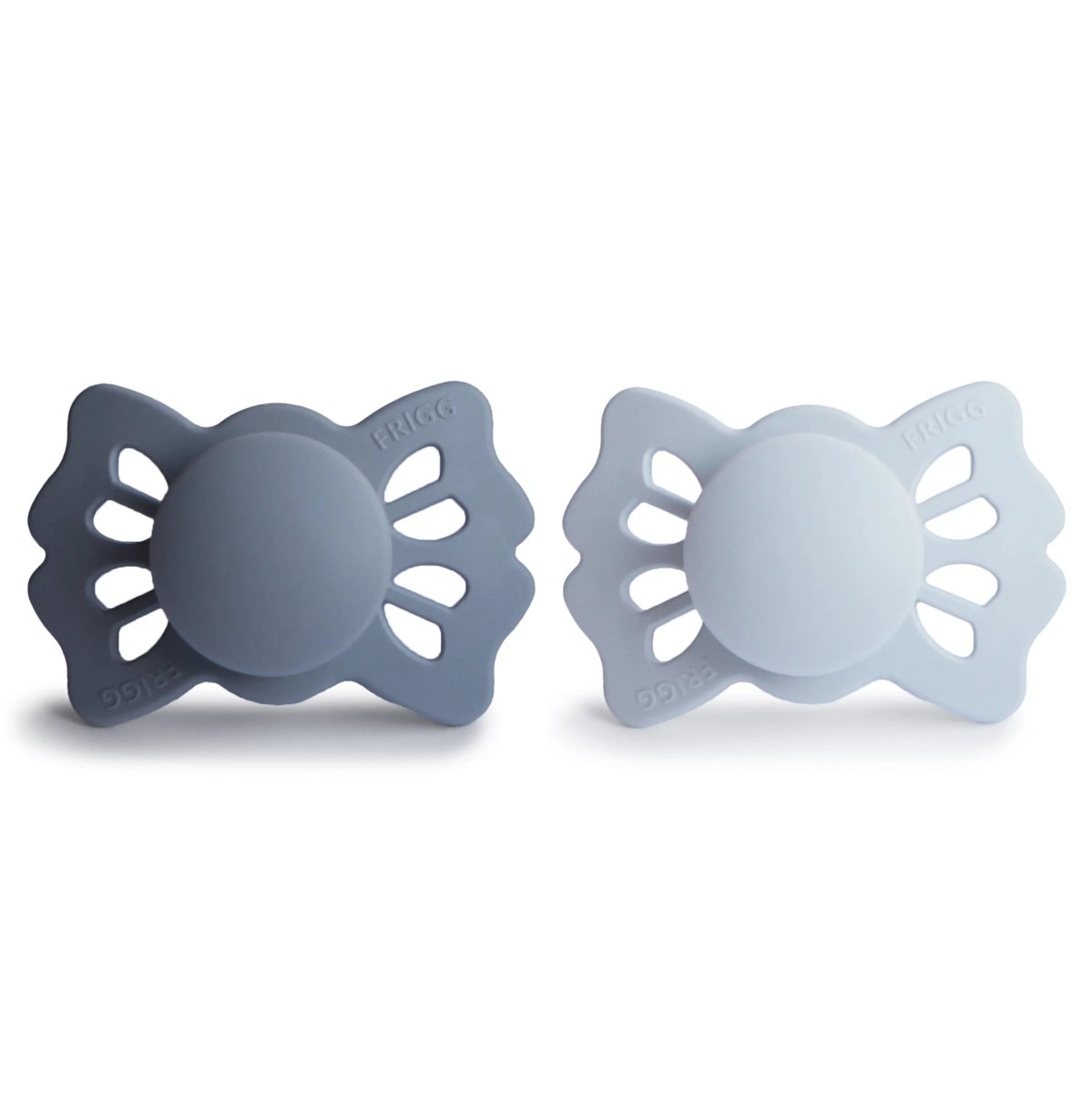 Mushie Frigg Lucky Symmetrical Silicone Pacifier 2 Pack 0 to 6 Months - Everetts Place Boutique - 