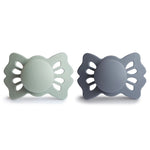 Mushie Frigg Lucky Symmetrical Silicone Pacifier 2 Pack 0 to 6 Months - Everetts Place Boutique - 