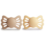 Mushie FRIGG Lucky Symmetrical Silicone Pacifier 2 - Pack (6 - 18 Months) - 
