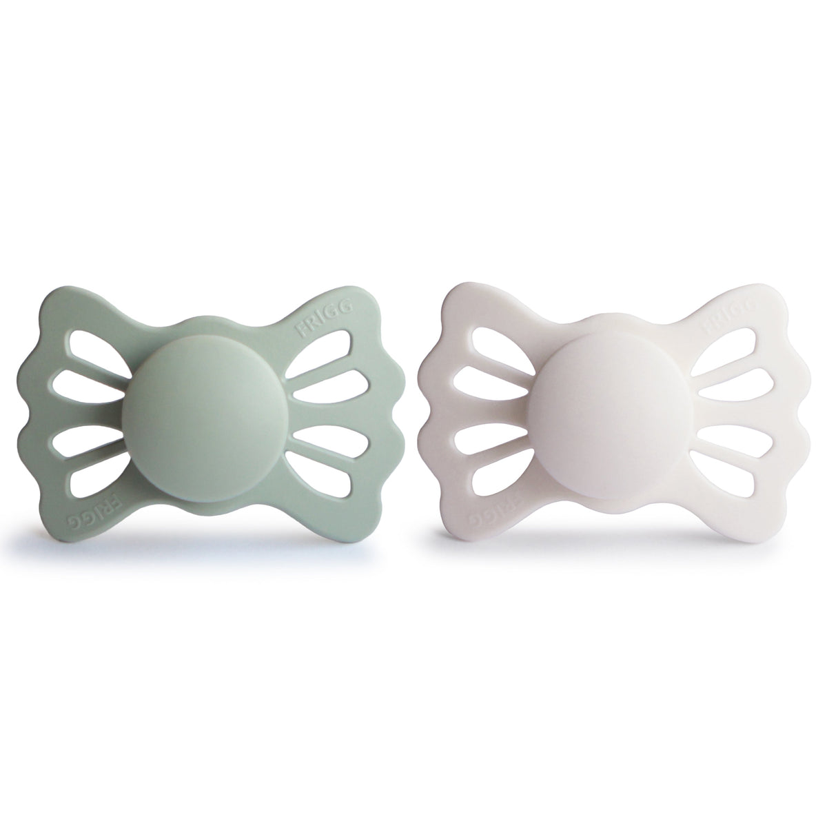 Mushie FRIGG Lucky Symmetrical Silicone Pacifier 2 - Pack (6 - 18 Months) - 