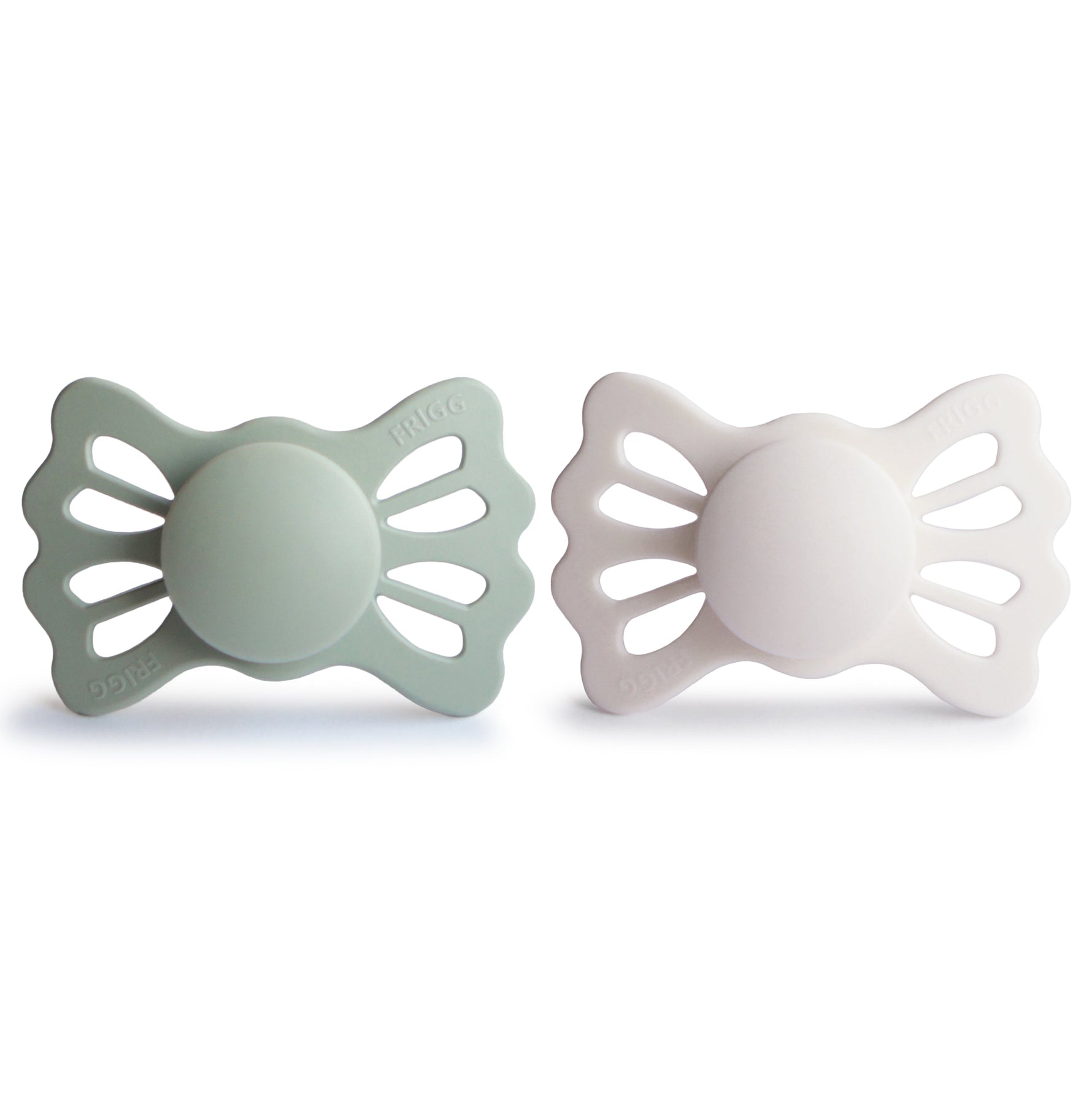 Mushie FRIGG Lucky Symmetrical Silicone Pacifier 2 - Pack (6 - 18 Months) - 