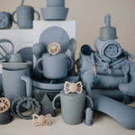 Mushie Frigg Lucky Symmetrical Silicone Pacifier 2 Pack for 6 to 18 Months - 