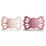 Mushie Frigg Lucky Symmetrical Silicone Pacifier 2 Pack for 6 to 18 Months - Everetts Place Boutique - 
