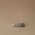 Mushie Frigg Lucky Symmetrical Silicone Pacifier 2 Pack for 6 to 18 Months - Everetts Place Boutique - 