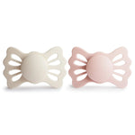 Mushie Frigg Lucky Symmetrical Silicone Pacifier 2 Pack for 6 to 18 Months - Everetts Place Boutique - 