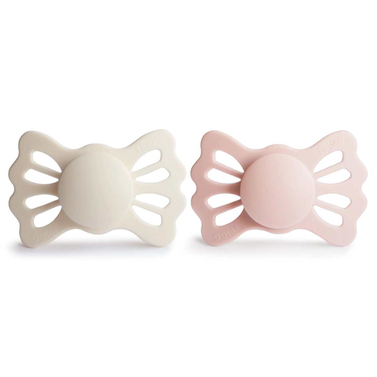 Mushie Frigg Lucky Symmetrical Silicone Pacifier 2 Pack for 6 to 18 Months - Everetts Place Boutique - 