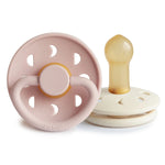 Mushie FRIGG Moon Natural Rubber Pacifier 2-Pack -