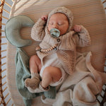 Mushie Frigg Moon Natural Rubber Pacifier 2 Pack - Everetts Place Boutique - 