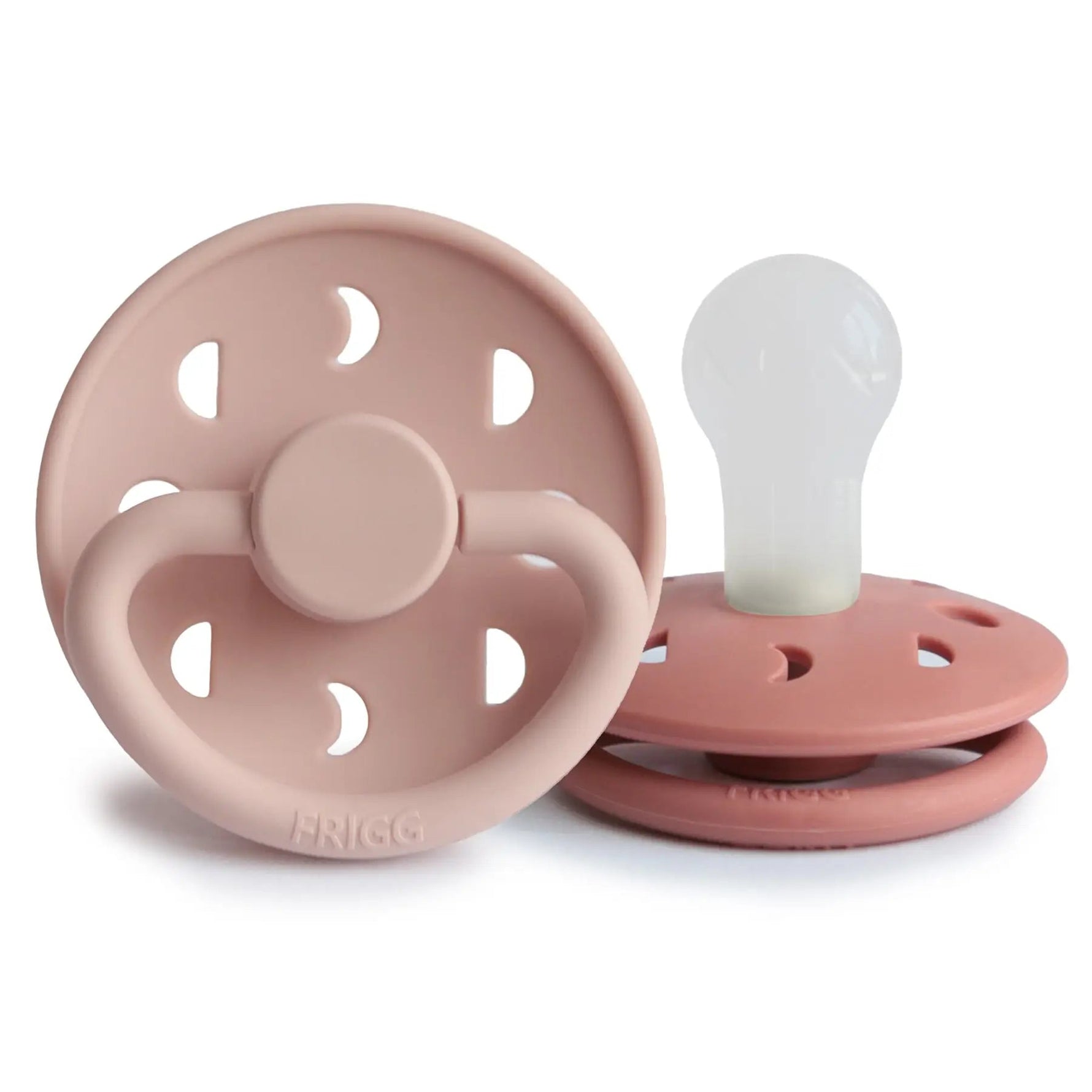 Mushie FRIGG Moon Silicone Pacifier 2 - Pack - 