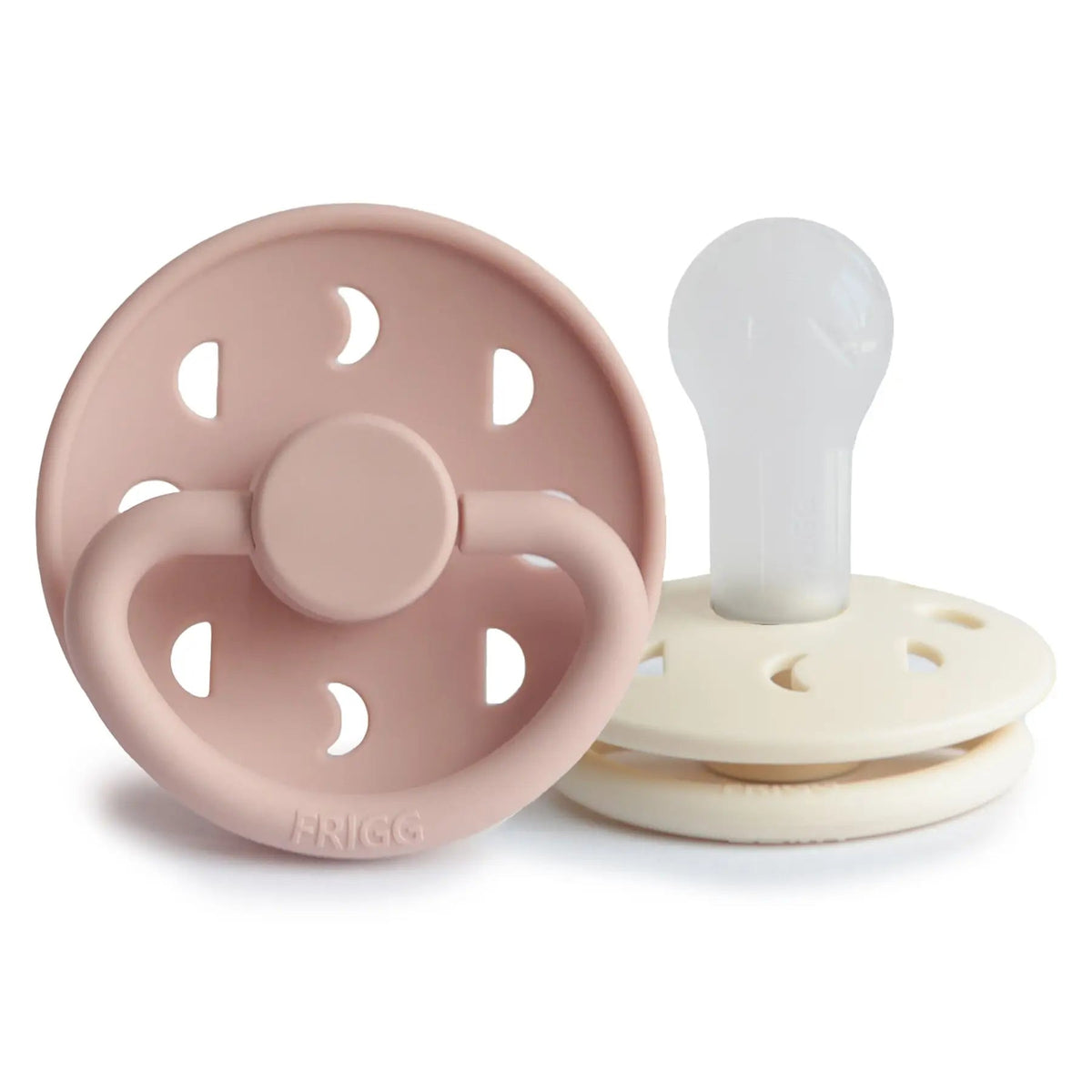 Mushie FRIGG Moon Silicone Pacifier 2 - Pack - 