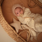 Mushie Frigg Moon Silicone Pacifier 2 Pack with SilkySoft Nipple and Click Lock System - Everetts Place Boutique - 