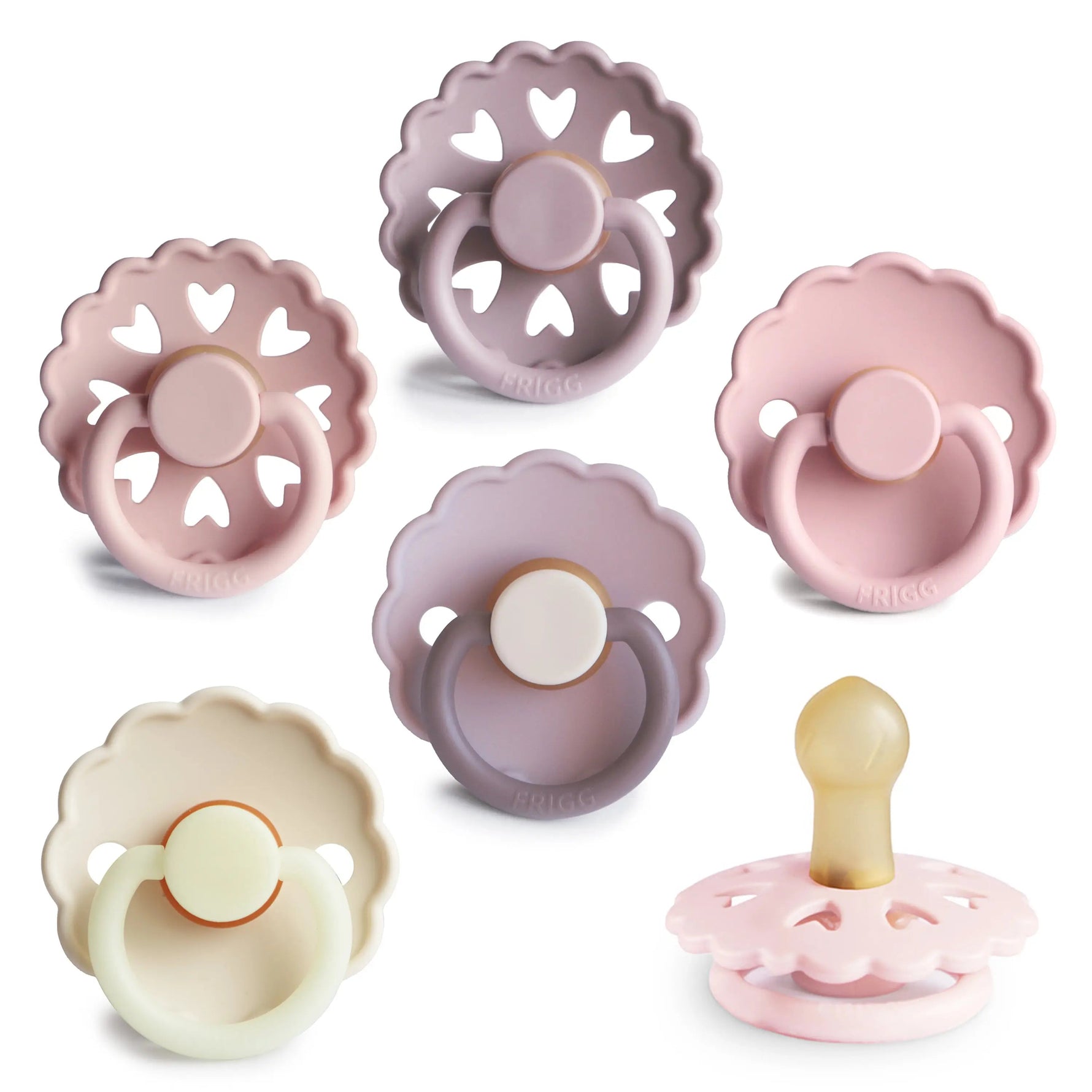 Mushie FRIGG Natural Rubber 6 - Pack - 