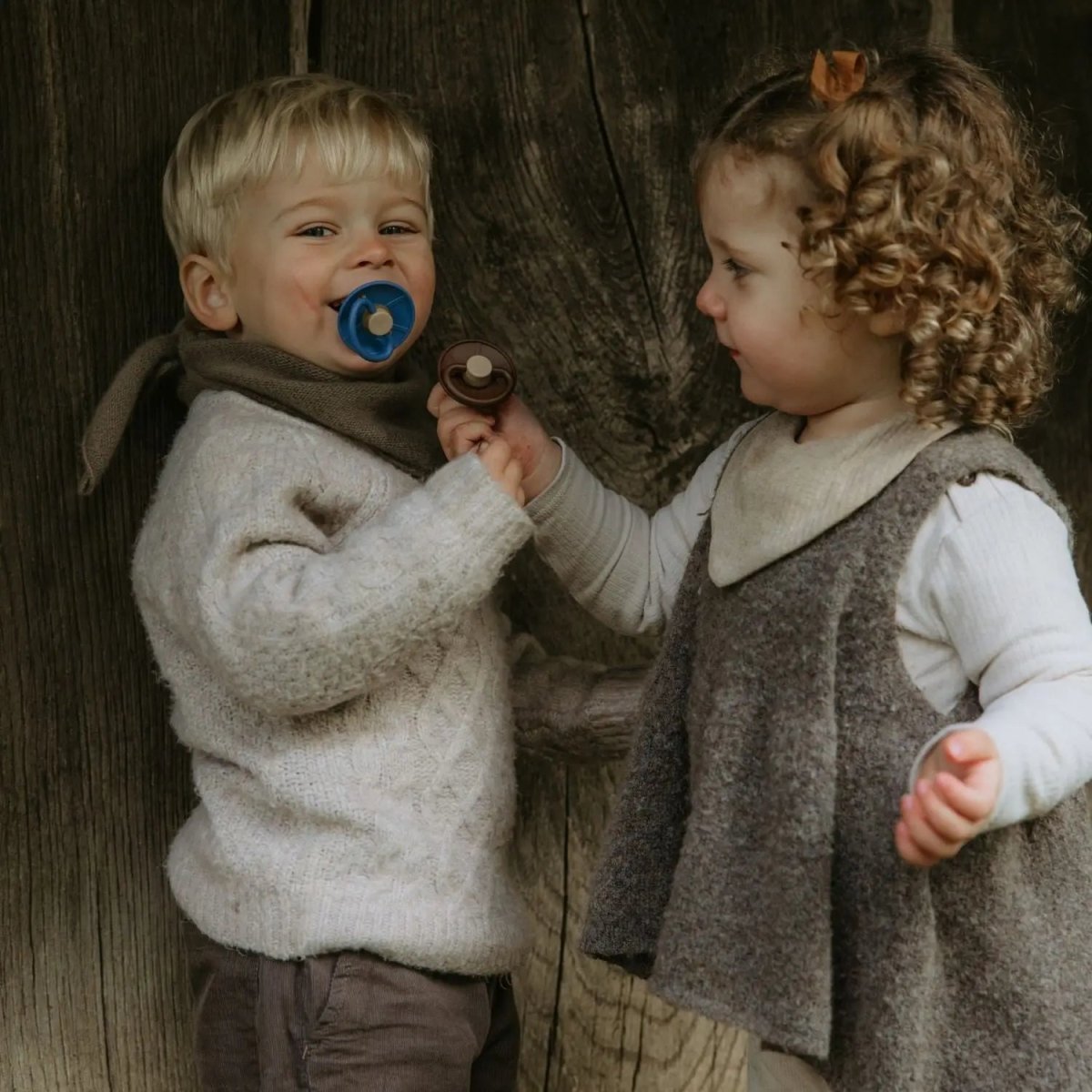 Mushie FRIGG Pacifier - Natural Rubber 6 - Pack for Baby Comfort - Everetts Place Boutique - 