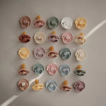 Mushie Frigg Rope Natural Rubber Pacifier 2 Pack - 