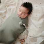 Mushie Frigg Rope Natural Rubber Pacifier 2 Pack - 