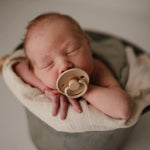 Mushie Frigg Rope Natural Rubber Pacifier 2 Pack - 