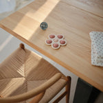 Mushie Frigg Rope Natural Rubber Pacifier 2 Pack - 