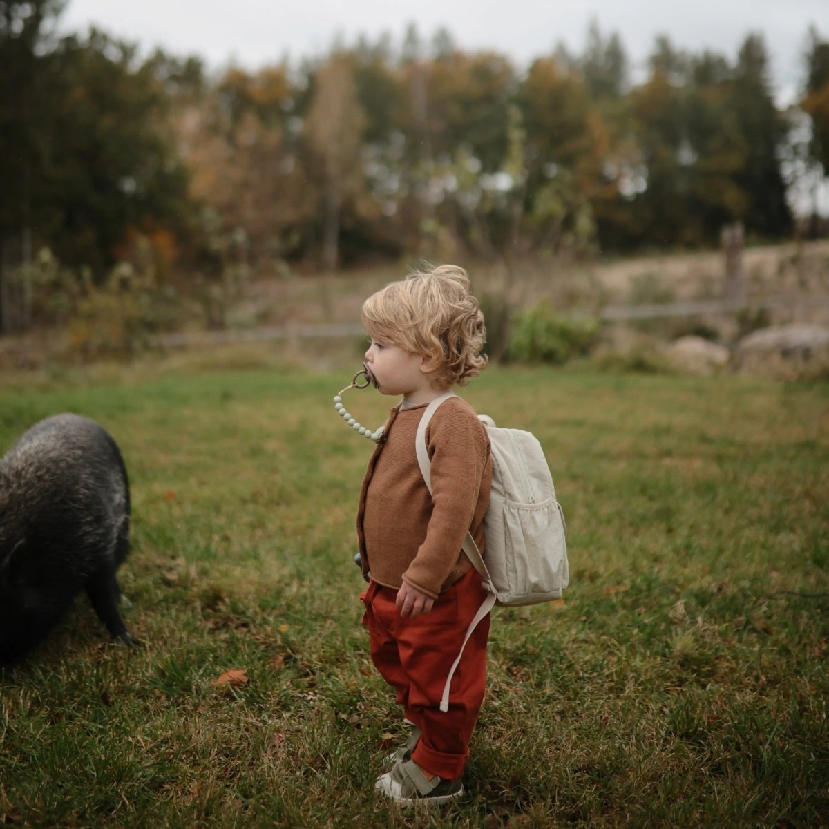 Mushie Frigg Rope Natural Rubber Pacifier 2 Pack - 