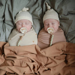 Mushie Frigg Rope Natural Rubber Pacifier 2 Pack - 