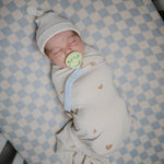 Mushie Frigg Rope Natural Rubber Pacifier 2 Pack - 