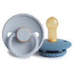 Mushie FRIGG Rope Natural Rubber Pacifier 2-Pack -