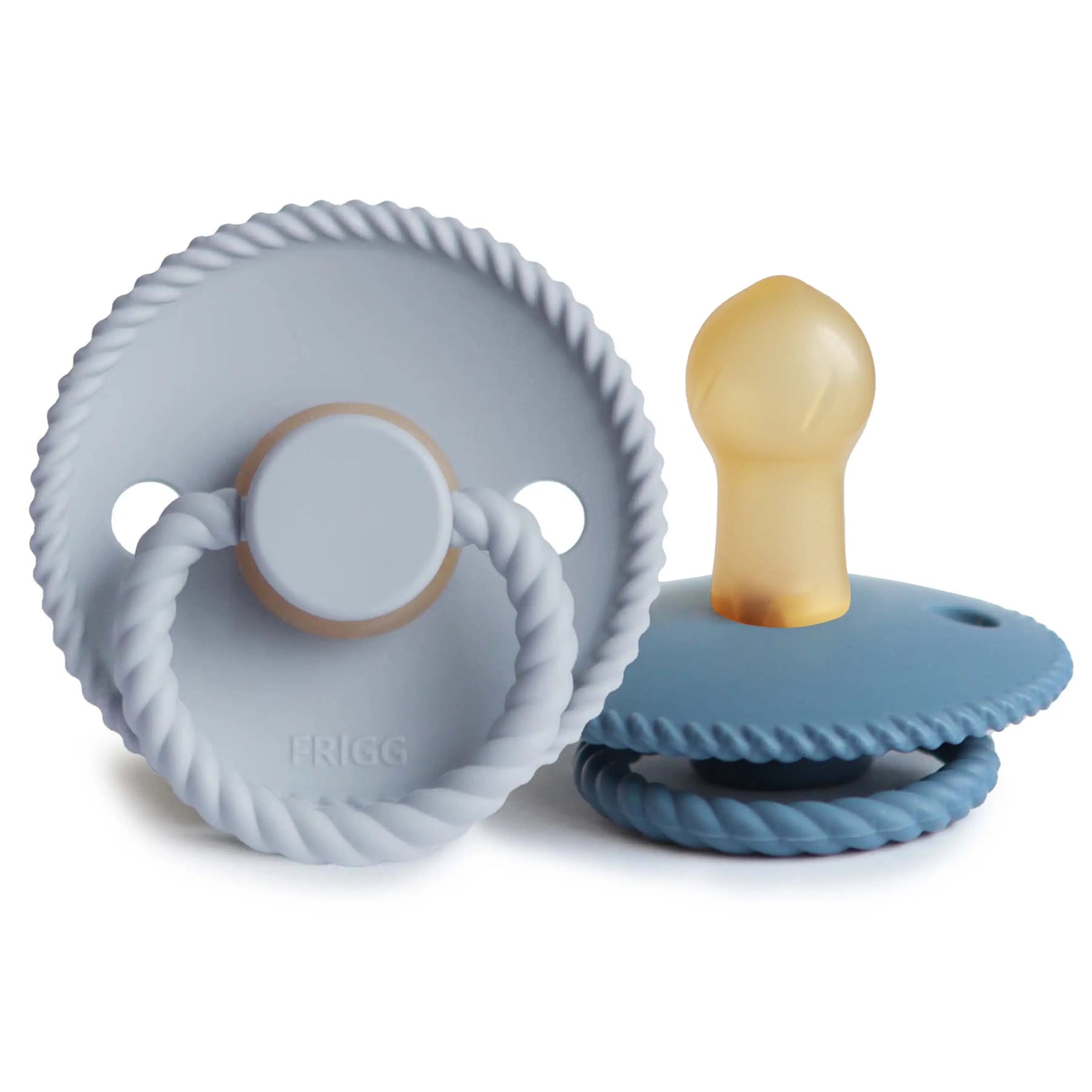 FRIGG Rope Natural Rubber Pacifier 2-Pack - Toy, Kitchen utensil, Spoon, Serveware, Dishware | Everetts Place