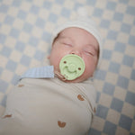 Mushie Frigg Rope Natural Rubber Pacifier 2 Pack - 