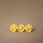 Mushie FRIGG Rope/Daisy Silicone Pacifier (Sunflower/Fuchsia) 2 - Pack (6 - 18 Months) - 