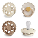 Mushie FRIGG Silicone Pacifier 4 - Pack - 