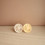 Mushie Frigg Moon Natural Rubber Pacifier 2 Pack - Baby & Toddler > Baby Health > Pacifiers & Teethers RUBBER FRIGG PACIFIERS