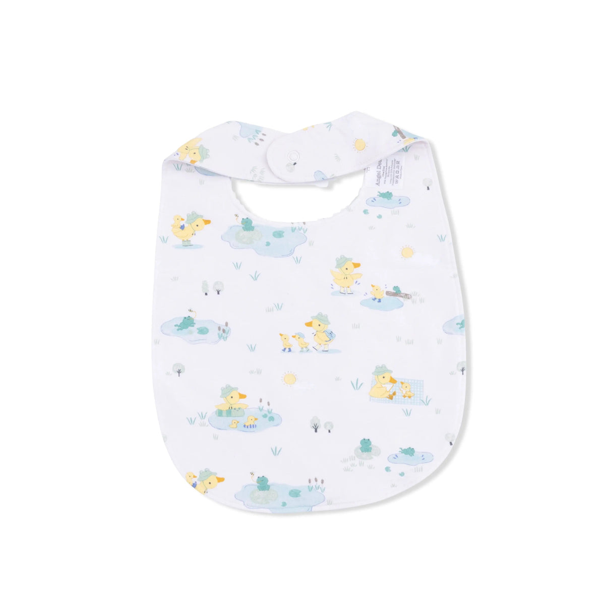 Angel Dear Frog and Duck Pond - Feeding Bib - 