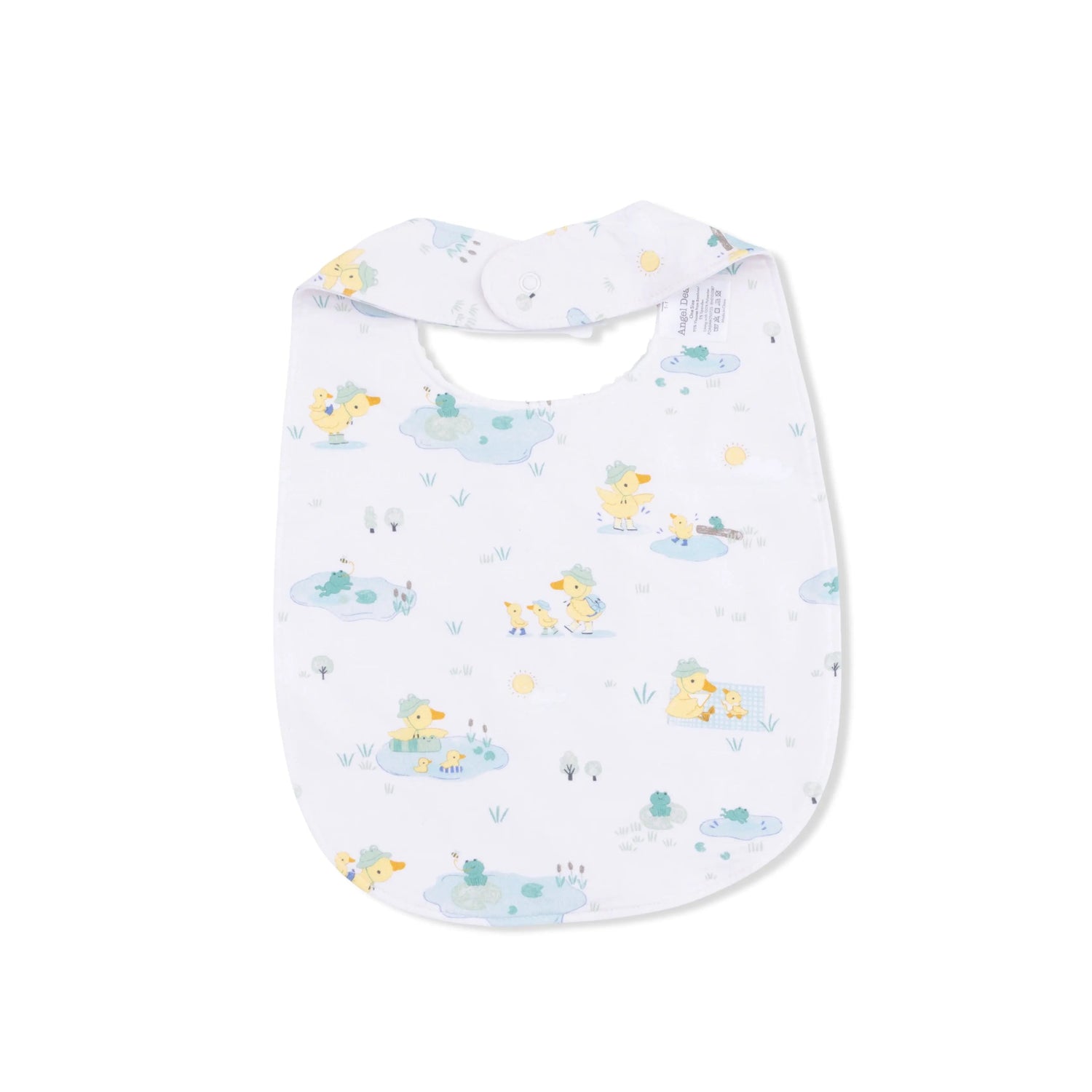 Angel Dear Frog and Duck Pond - Feeding Bib - 