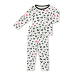Bestaroo From The Heart Kids Pajamas Set Lenzing Micromodal Cozy Snug Fit - 