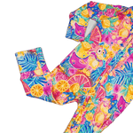 Texas Tushies Fruit Party Bamboo Viscose Zippies with Breathable Stretch for Kids - 