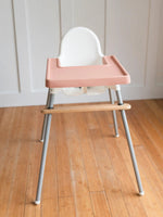 Little Joy Co. Full - Coverage IKEA Antilop High Chair Placemat: BPA - Free Silicone, Easy Clean - 