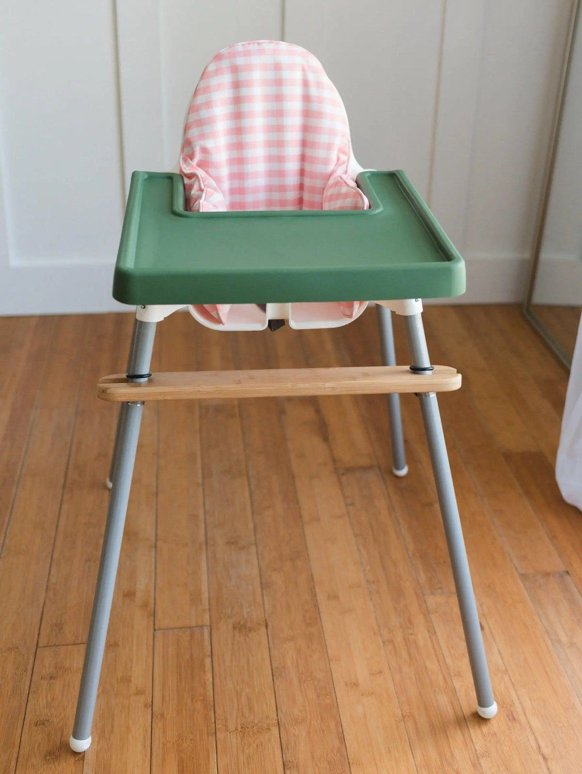 Little Joy Co. Full - Coverage IKEA Antilop High Chair Placemat: BPA - Free Silicone, Easy Clean - 
