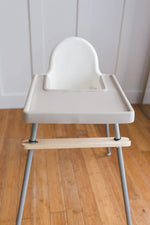 Little Joy Co. Full - Coverage IKEA Antilop High Chair Placemat: BPA - Free Silicone, Easy Clean - 