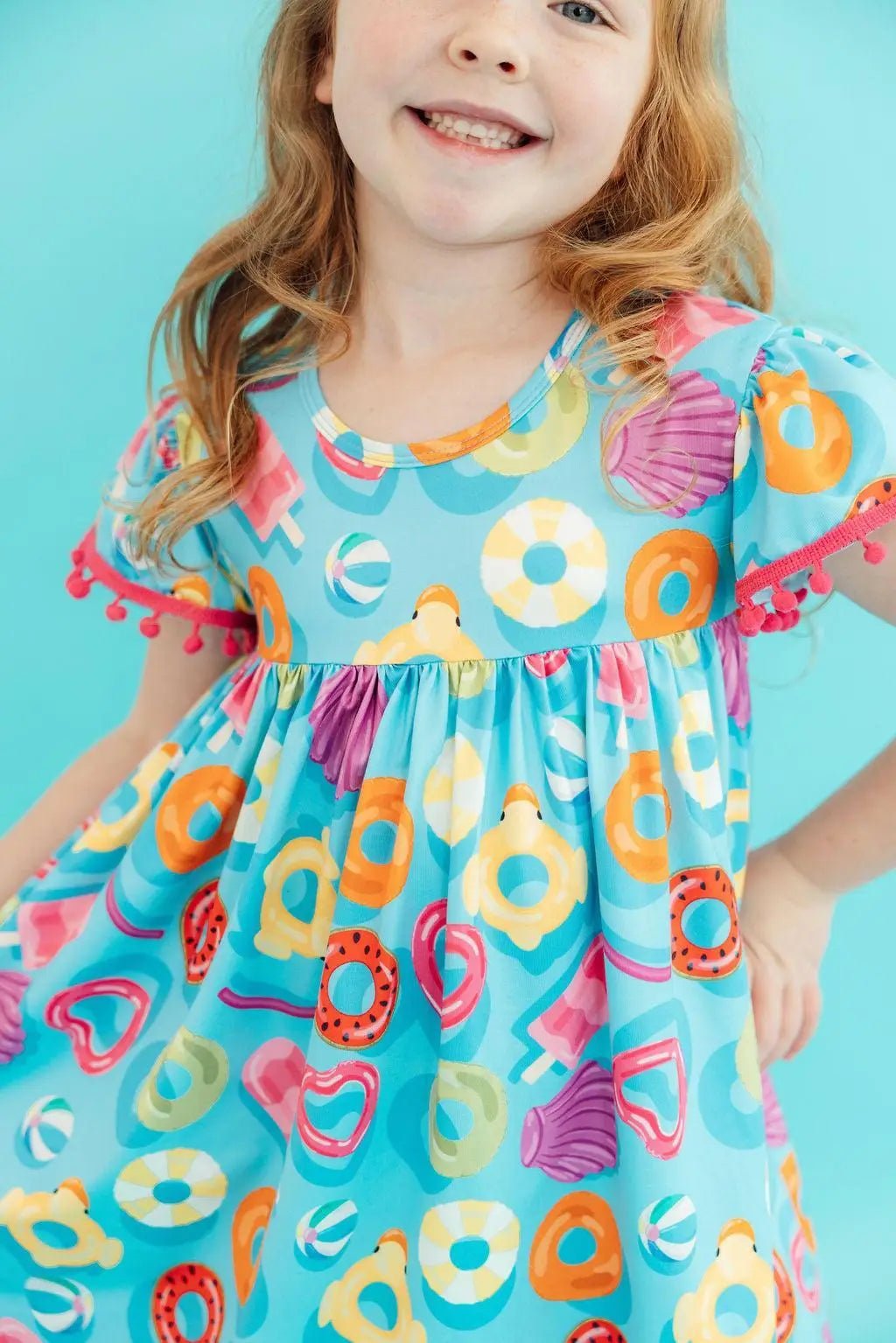 Mila & Rose ® Fun Floaties Pom Pom Dress - 