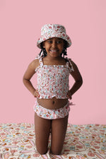 DREAM BIG LITTLE CO FUN IN THE SUN DREAM SMOCKED TANKINI TWO PIECE SWIM SUITEveretts Place