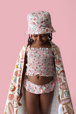 DREAM BIG LITTLE CO FUN IN THE SUN DREAM SMOCKED TANKINI TWO PIECE SWIM SUITEveretts Place