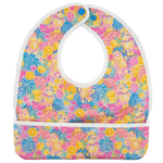 Texas Tushies Fruit Party The Flip Bib With Pocket Machine Washable Water Resistant Design - Baby & Toddler > Nursing & Feeding > Bibs Baby & Toddler Clothing