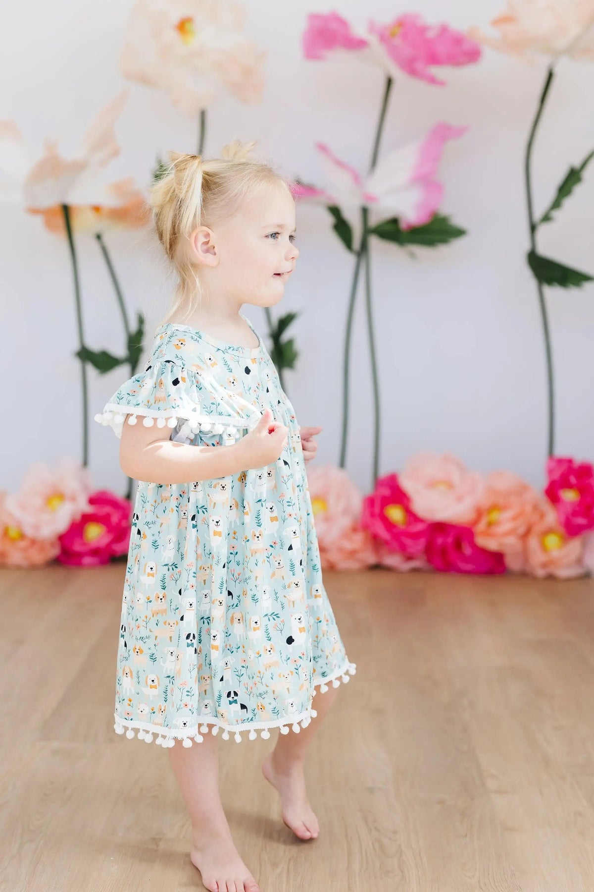 Mila & Rose ® Furry Friends Pom Pom Dress - 