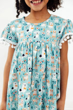 Furry Friends Pom Pom Dress - Day Dress, One-piece garment, Dress, Clothing | Everetts Place