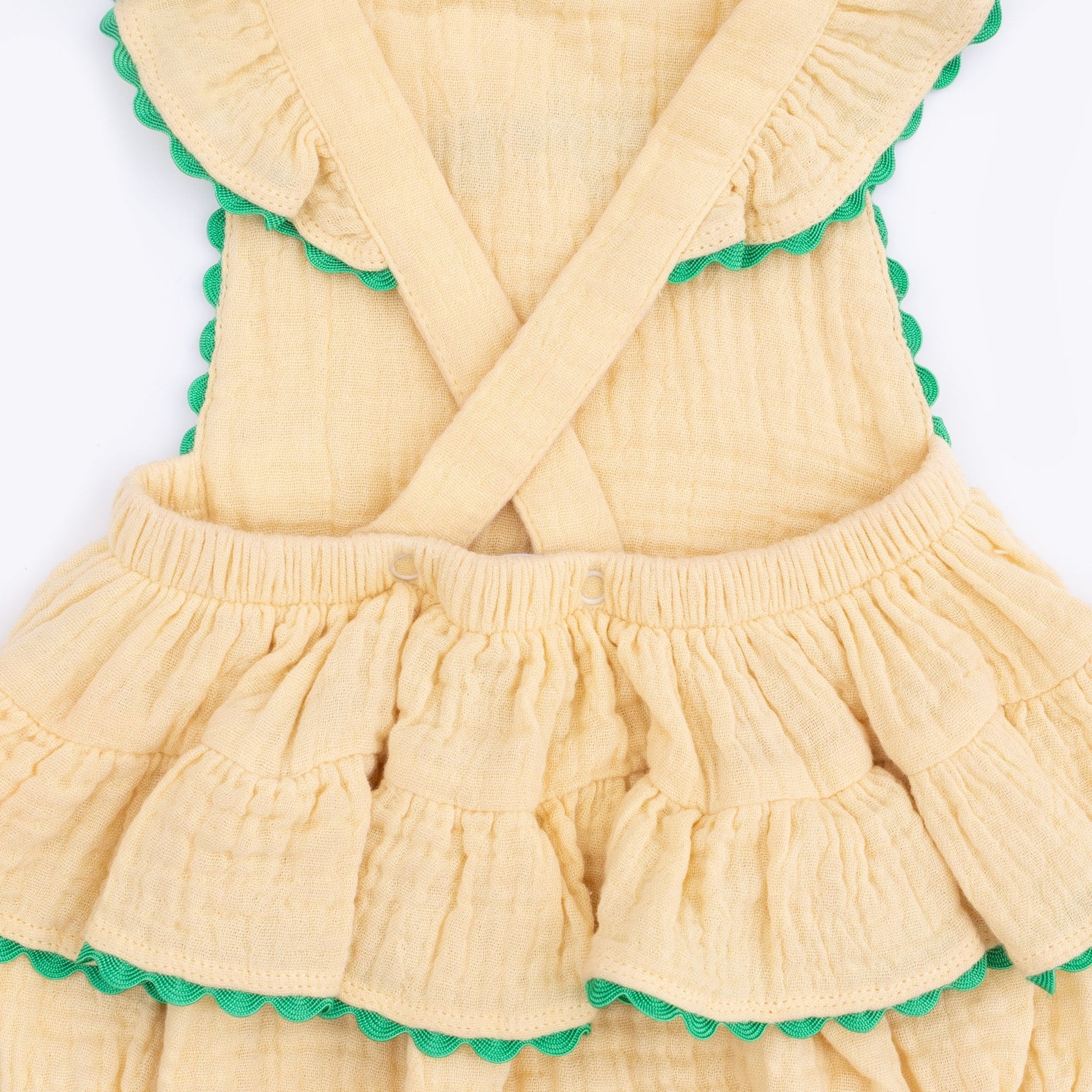 Angel Dear G is for Golf - Ric Rac Ruffle Sunsuit - 