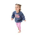 Angel Dear Game Day Oversized Sweatshirt Football Chenille Applique - Everetts Place Boutique - 