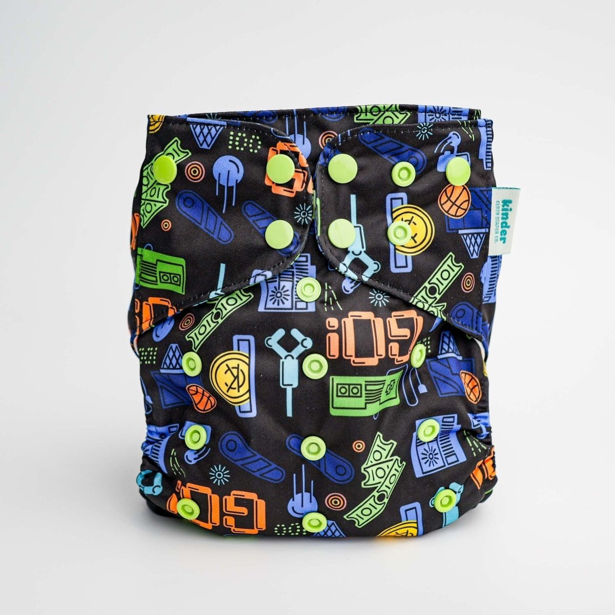 Hobby and Interests: Essentials Pocket Cloth Diaper with Athletic Wicking Jersey, Grows with your Baby - Everetts Place Boutique - Pocket Diaper