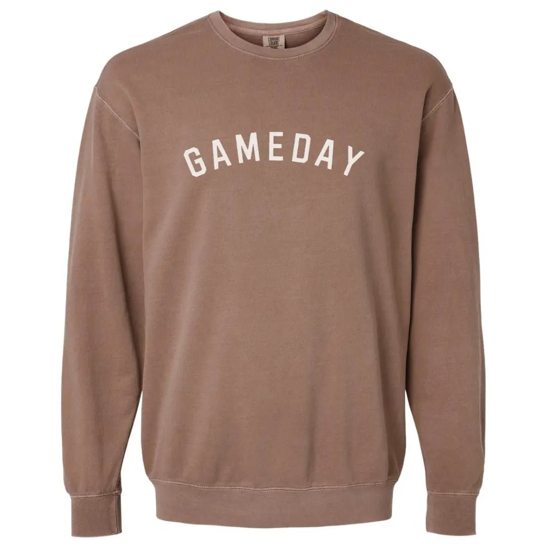 Little Joy Co. Gameday Comfort Colors Adult Crewneck Sweatshirt More Colors - Everetts Place Boutique - 