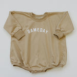 Little Joy Co. Gameday Sweatshirt Romper - 